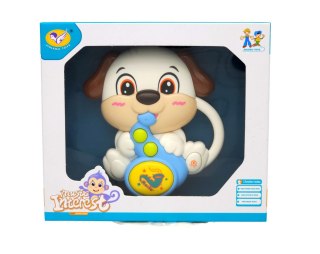 Grający miś biały