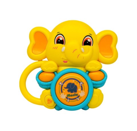 Grający słonik żółty