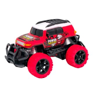 Małe auto terenowe zdalnie sterowane czerwone