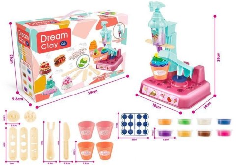 Masa plastyczna - ciastolina mały kucharz XL