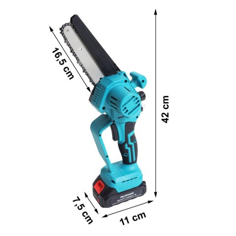 Mini pilarka akumulatorowa do gałęzi ręczna piła łańcuchowa gałęziówka