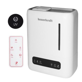 Nawilżacz powietrza filtr UV aromaterapia pilot timer Bauerkraft