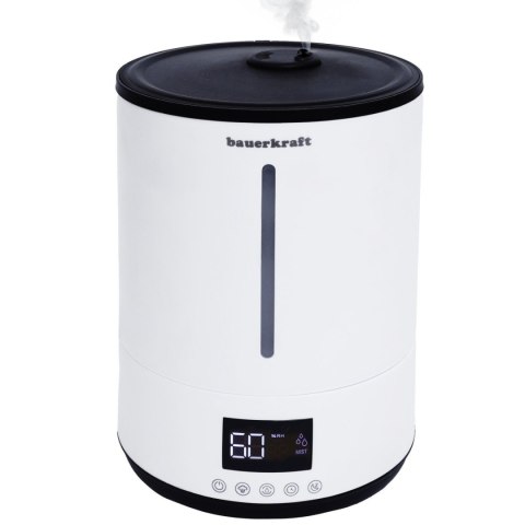 Nawilżacz powietrza filtr odkamieniający aromaterapia pilot timer podświetlenie Bauerkraft