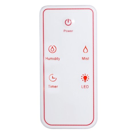 Nawilżacz powietrza filtr odkamieniający aromaterapia pilot timer podświetlenie Bauerkraft