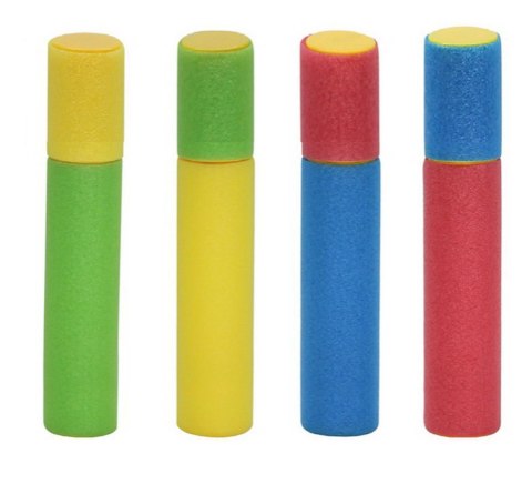 Piankowa pompka wodna, długość 15 cm, różne kolory