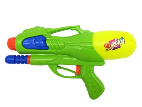 Pistolet na wodę 29 cm z pompką, zielony
