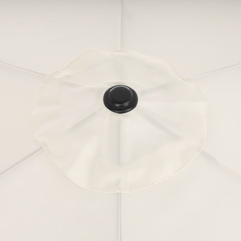 Składany parasol ogrodowy balkonowy regulowany 210 cm beżowy