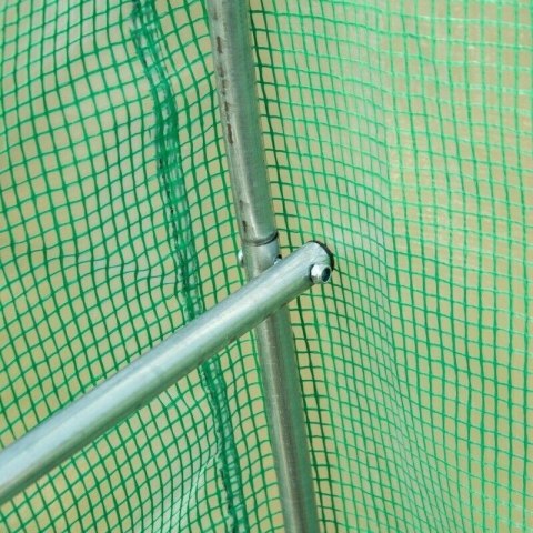 Tunel ogrodowy foliowy szklarnia folia 6x3x2m 18m2 zielony