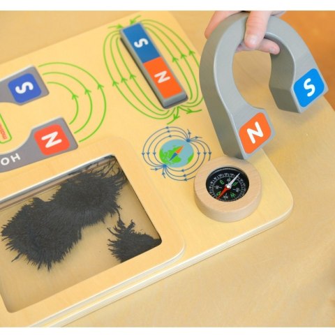 MASTERKIDZ Zabawa Magnetyczna Tablica Edukacyjna Kompas Montessori