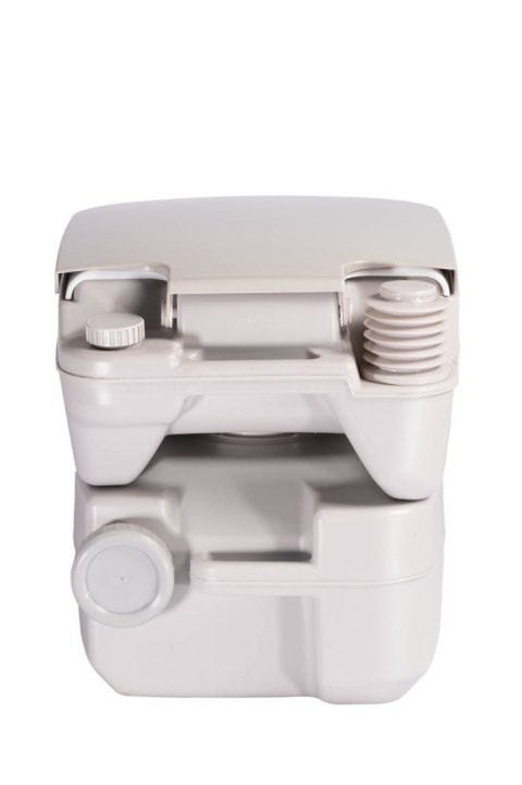 Przenośna toaleta turystyczna na kemping lub działkę mobilne WC 20l