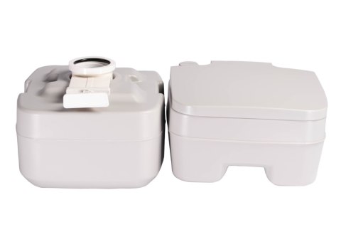 Przenośna toaleta turystyczna na kemping lub działkę mobilne WC 20l