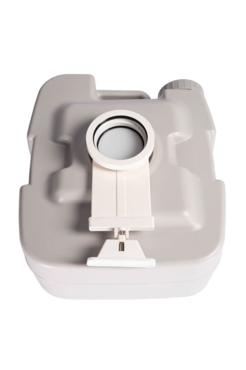 Przenośna toaleta turystyczna na kemping lub działkę mobilne WC 20l