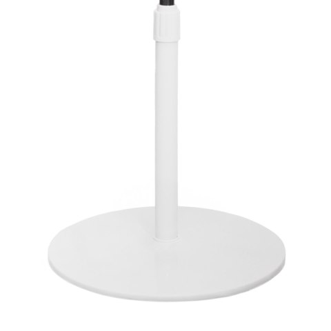 Wentylator podłogowy wiatrak stojący 5 łopatek mocny cichy timer pilot 3 tryby regulacja 45W biały Bauerkraft