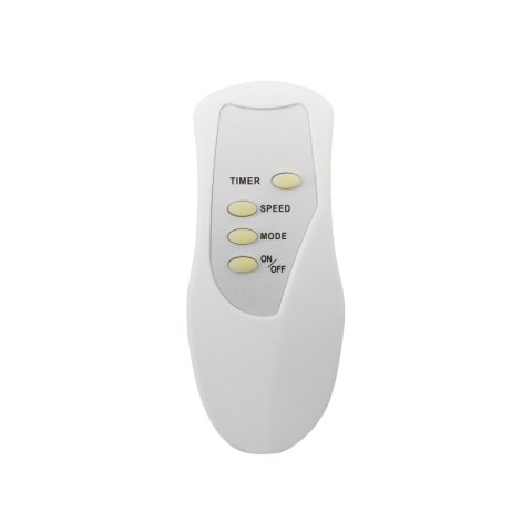 Wentylator podłogowy wiatrak stojący 5 łopatek mocny cichy timer pilot 3 tryby regulacja 45W biały Bauerkraft