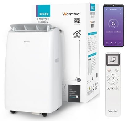 Klimatyzator przenośny KP41W z Wi-Fi