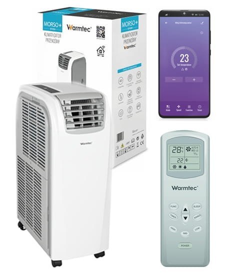 Klimatyzator przenośny WARMTEC Morso+ KP40W 4 kW