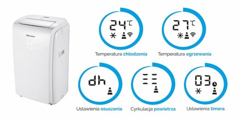 Klimatyzator przenośny WARMTEC Senja KP32W