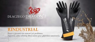 Rękawice robocze DRAGON 11-XXL (60 CM) RINDUSTRIAL-R60