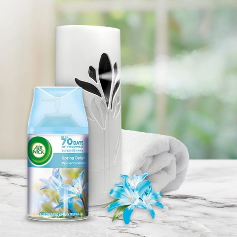 Air Wick Freshmatic Wiosenna Świeżość/Spring Delight 250 ml Komplet