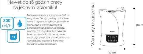 Nawilżacz powietrza Warmtec Mist Up
