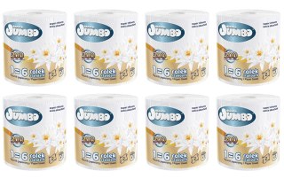 Ręcznik papierowy 1R SŁONIK JUMBO MAXI 300 list 2W - 8 szt.