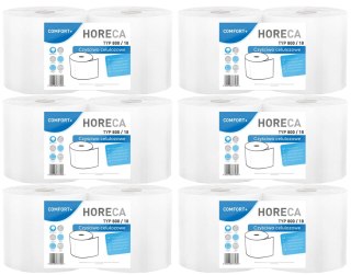 Czyściwo papierowe 2R HORECA COMFORT+ typ 800/18 2W - 12 Rolek