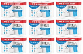 Ręcznik papierowy 2R HORECA COMFORT+ typ 500/16 100m 2W (1+1) - 18 Rolek