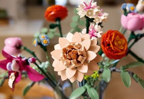 10342 - LEGO The Botanical Collection - Piękny bukiet różowych kwiatów