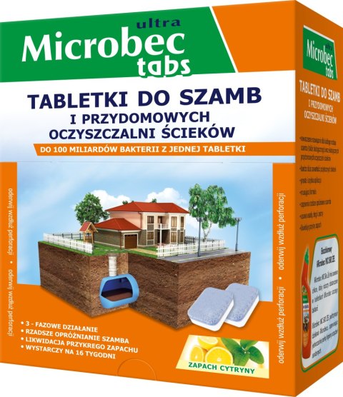 BROS - Microbec ULTRA - tabletka do szamb - 1 szt.