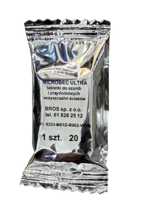 BROS - Microbec ULTRA - tabletka do szamb - 1 szt.