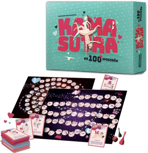 Gra Planszowa Dla Dorosłych - KAMASUTRA NA 100 SPOSOBÓW