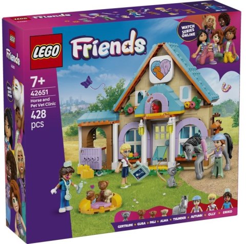 42651 - LEGO Friends - Koń i lecznica dla zwierząt
