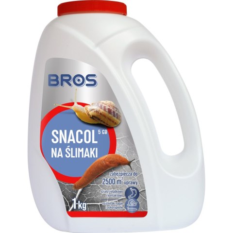 BROS - Snacol 5GB zwalcza ślimaki 1kg (butelka)