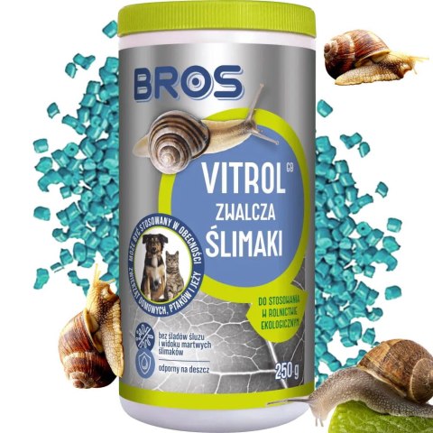 BROS - Vitrol GB zwalcza ślimaki 250g