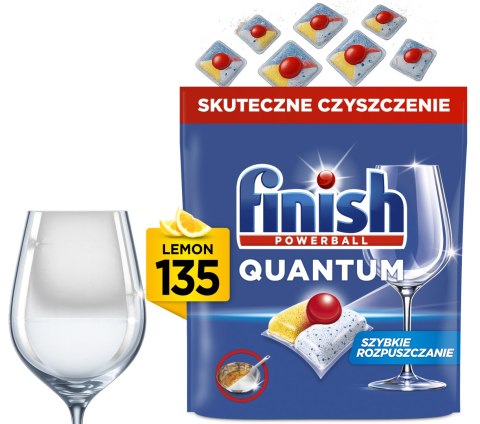 FINISH Kapsułki Quantum 135 lemon