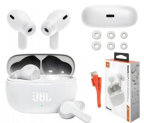 Słuchawki Bezprzewodowe JBL WAVE 200 TWS White