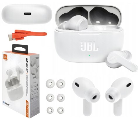 Słuchawki Bezprzewodowe JBL WAVE 200 TWS White