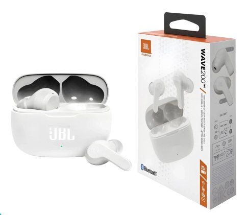 Słuchawki Bezprzewodowe JBL WAVE 200 TWS White
