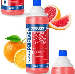 TENZI Top Efekt Perfume AMORE czerwony - Płyn do mycia posadzek i pielęgnacji - Zapachowy - 1L
