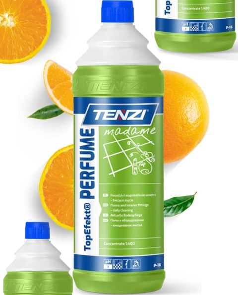 TENZI Top Efekt Perfume MADAME zielony - Płyn do mycia posadzek i pielęgnacji - Zapachowy - 1L