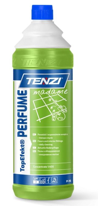 TENZI Top Efekt Perfume MADAME zielony - Płyn do mycia posadzek i pielęgnacji - Zapachowy - 1L