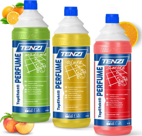 Zestaw 3 x Płyn TENZI Top Efekt Perfume ALURE + AMORE + MADAME