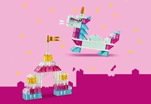 11040 - LEGO Classic - Magiczny zestaw z przezroczystymi klockami