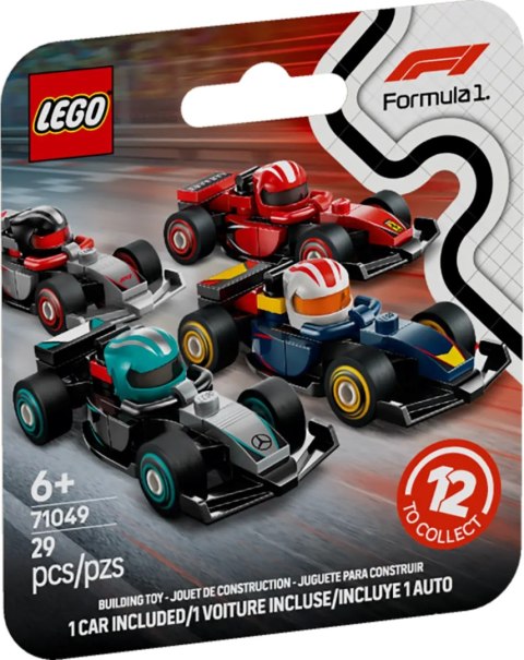 71049 - LEGO Minifigures - Kolekcjonerskie bolidy F1 - 36 szt.