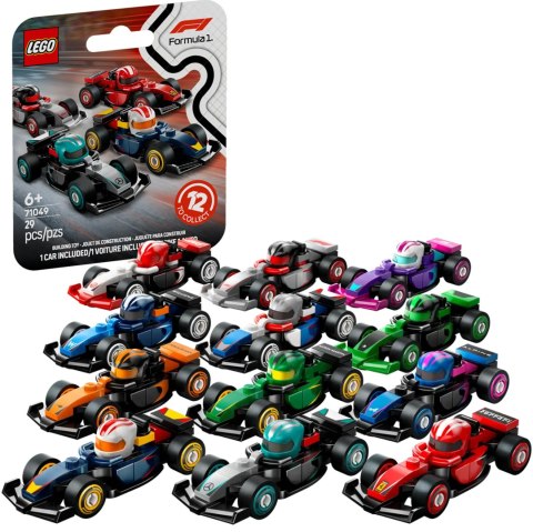 71049 - LEGO Minifigures - Kolekcjonerskie bolidy F1 - 36 szt.