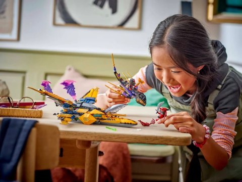 71833 - LEGO Ninjago - Ras i burzowy superodrzutowiec Arina