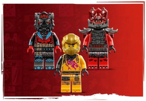 71833 - LEGO Ninjago - Ras i burzowy superodrzutowiec Arina