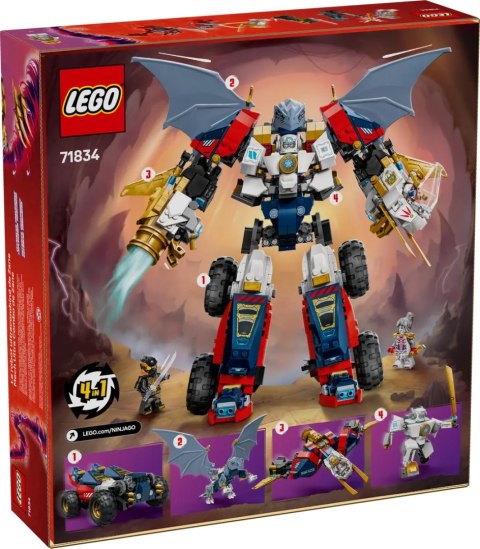 71834 - LEGO Ninjago - Wielofunkcyjny ultramech Zane'a