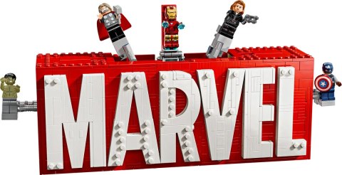 76313 - LEGO Super Heroes - Logo MARVEL z minifigurkami