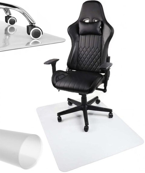 Mata Ochronna Pod Krzesło Mleczny Transparent 100x70 cm